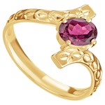 Женские Кольца Серебро Камень натуральный Турмалин
