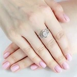 Женские Кольца Серебро Камень натуральный Лунный камень