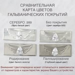 Женские Кольца Серебро Камень натуральный Кианит