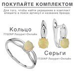 Женские Серьги Серебро Камень натуральный Опал