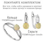 Женские Серьги Серебро Камень натуральный Опал