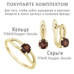 Женские Серьги Серебро Камень натуральный Гранат