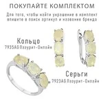 Женские Серьги Серебро Камень натуральный Опал