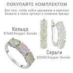 Женские Серьги Серебро Камень натуральный Опал