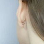 Женские Серьги Серебро Камень натуральный Иолит