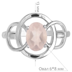 Женские Кольца Серебро Камень натуральный