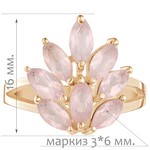 Женские Кольца Серебро Камень натуральный