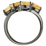 Женские Кольца Серебро Камень натуральный Цитрин