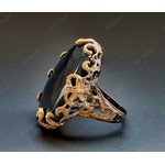 Женские Кольца Серебро Камень натуральный Лабрадорит