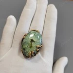 Женские Кольца Серебро Камень натуральный Бирюза