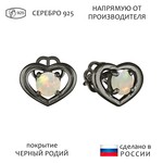 Женские Серьги Серебро Камень натуральный Опал