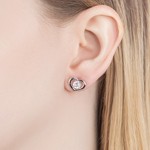 Женские Серьги Серебро Камень натуральный