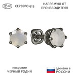 Женские Серьги Серебро Камень натуральный Опал