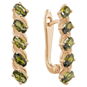 Женские Серьги Серебро Камень искусственный Нанокристалл