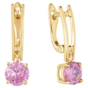 Женские Серьги Серебро Камень искусственный Нанокристалл