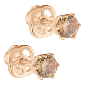 Женские Серьги Серебро Камень искусственный Нанокристалл