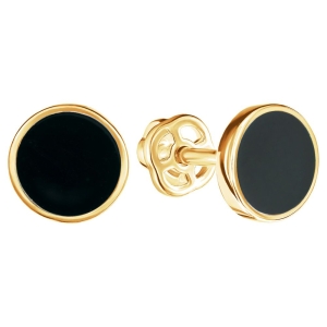 Женские Серьги Серебро Эмаль холодная