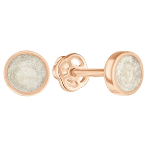 Женские Серьги Серебро Эмаль холодная