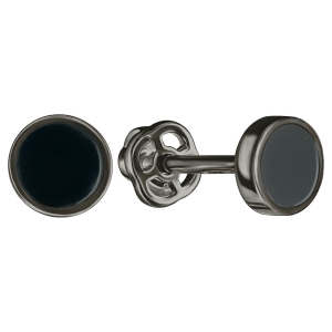 Женские Серьги Серебро Эмаль холодная