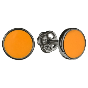 Женские Серьги Серебро Эмаль холодная