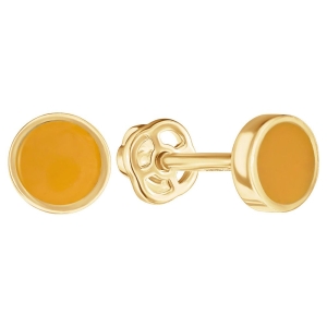 Женские Серьги Серебро Эмаль холодная