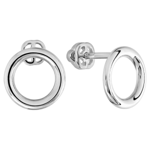 Женские Серьги Серебро Без вставок