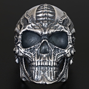 Мужские Кольца Серебро Без вставок