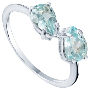 Женские Кольца Серебро Камень натуральный Топаз