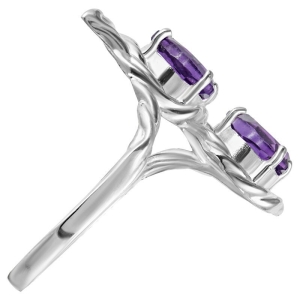 Женские Кольца Серебро Камень натуральный Аметист