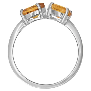 Женские Кольца Серебро Камень натуральный Цитрин