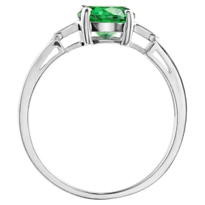 Женские Кольца Серебро Камень искусственный Нанокристалл