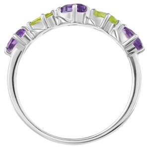 Женские Кольца Серебро Камень натуральный Аметист