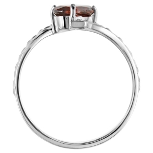 Женские Кольца Серебро Камень натуральный Гранат