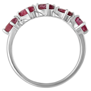 Женские Кольца Серебро Камень натуральный Рубин Рубин