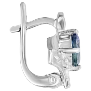 Женские Серьги Серебро Камень натуральный Танзанит