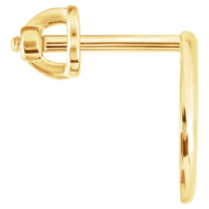 Женские Серьги Серебро Без вставок