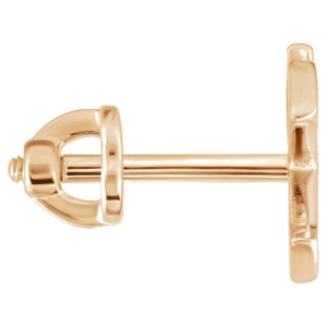 Женские Серьги Серебро Без вставок Розовый кварц