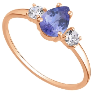 Женские Кольца Серебро Камень натуральный Танзанит