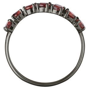 Женские Кольца Серебро Камень натуральный Гранат