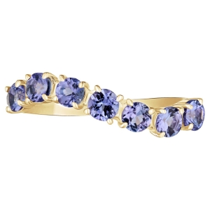 Женские Кольца Серебро Камень натуральный Танзанит