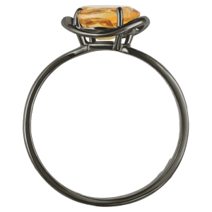 Женские Кольца Серебро Камень натуральный Цитрин