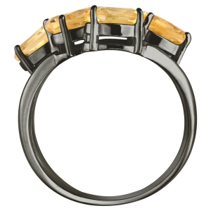 Женские Кольца Серебро Камень натуральный Цитрин