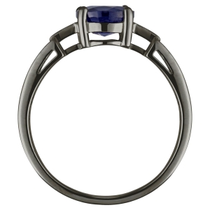 Женские Кольца Серебро Камень натуральный Сапфир