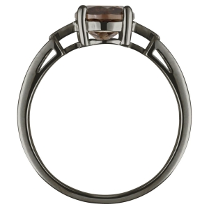 Женские Кольца Серебро Камень натуральный Раухтопаз