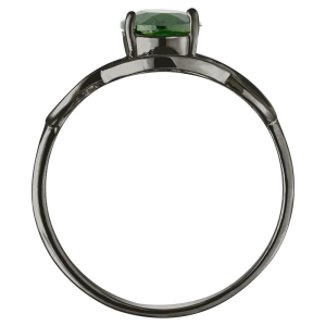 Женские Кольца Серебро Камень натуральный Хромдиопсид