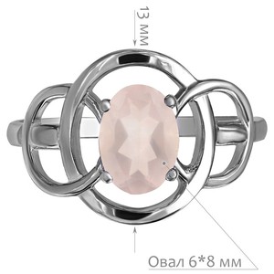 Женские Кольца Серебро Камень натуральный
