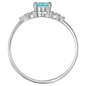 Женские Кольца Серебро Камень натуральный Апатит