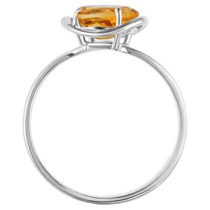 Женские Кольца Серебро Камень натуральный Цитрин