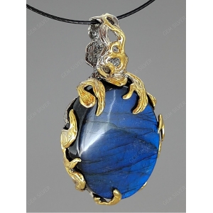 Женские Подвески Серебро Камень натуральный Лабрадорит