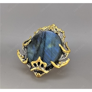 Женские Подвески Серебро Камень натуральный Лабрадорит